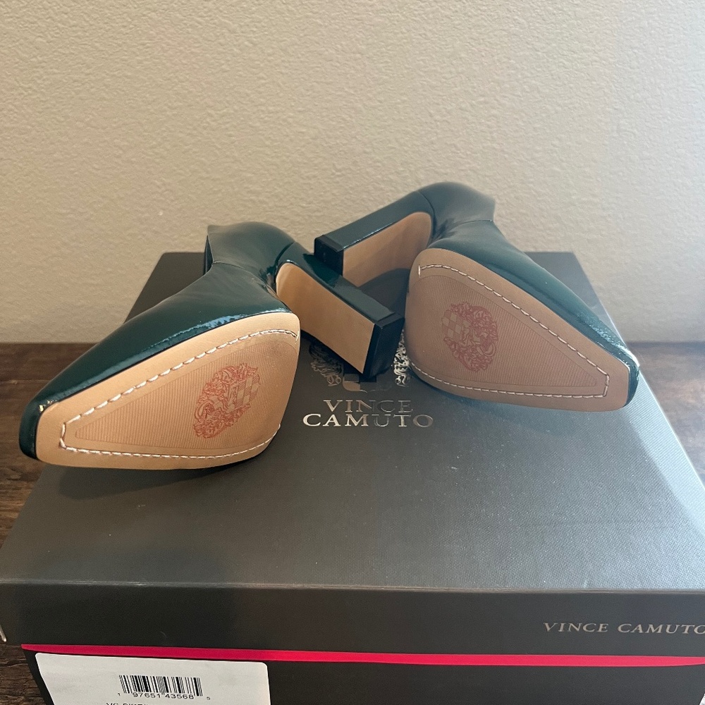 Vince Camuto Women's SIBRINA PUMP Color Mallard Green Sz 7.5 - Worn Once Indoors - Picture 9 of 11